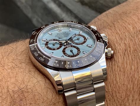 rolex daitona contutino pelle|rolex platinum daytona.